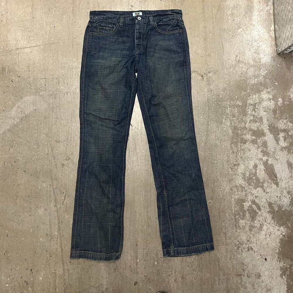 Rocawear Men's Navy and Blue Trousers